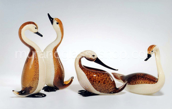 oison, Haut de canard avec la tête en bas