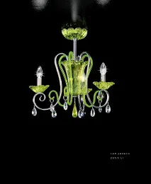 Sap Lustre vert à douze lumières