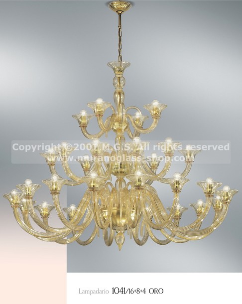 Guibet Chandelier, Lumières lustre de cristal à vingt