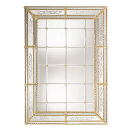 Gravures faites à la main et décorations en verre de Murano