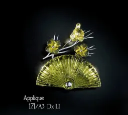 Applique moderne en sève verte