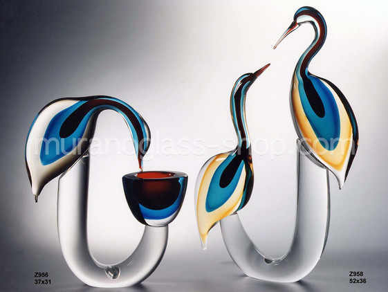 hérons stylisées, hérons stylisées quelques