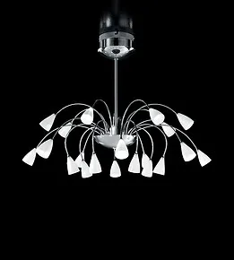 Lustre blanc de lait