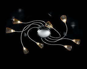 Plafond submergée ambre