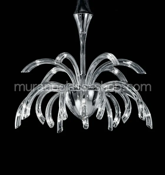 Lustres série 1202, Lustre moderne en cristal clair