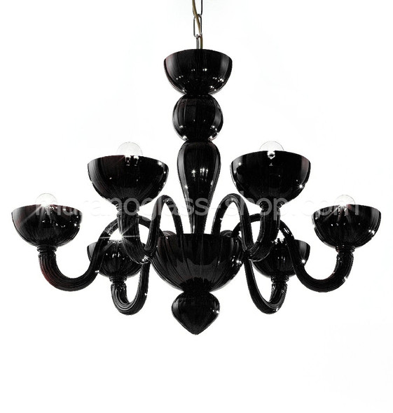 Lustres série 8067, Lustre couleur noire