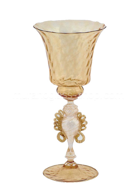 Verre de Murano 5494, Verre de Murano en verre et d'ambre