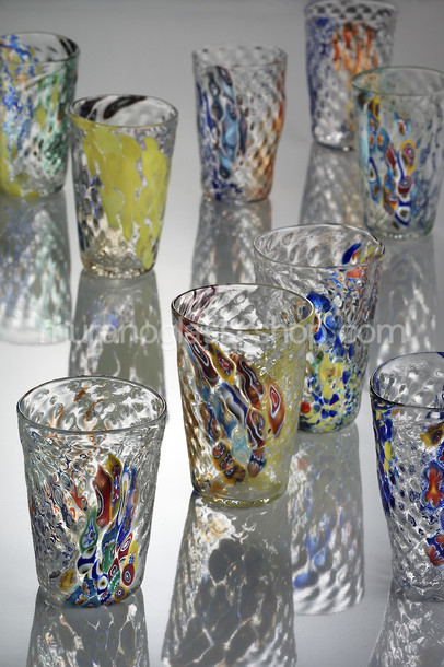 Coupes fantaisie, Ensemble de six verres fantaisie