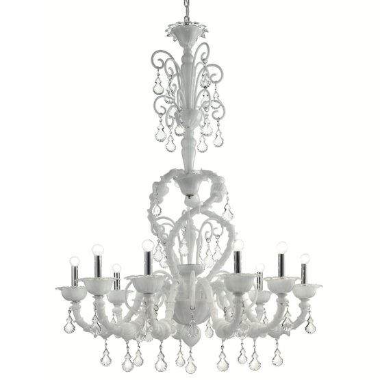 Lustre Napoi, Lustre Ca 'Rezzonico Blanc