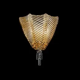 Maille de lumière murale ambre fonctionnant