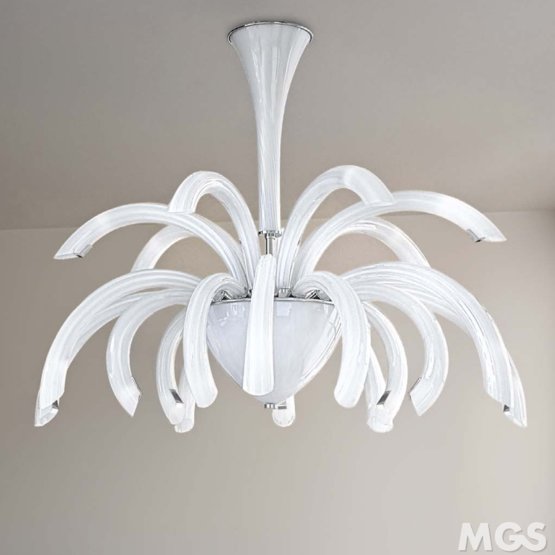 Lustre Phoenix, Lustre de couleur blanc lait