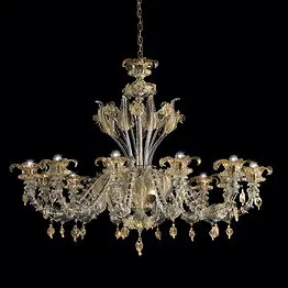 cristal or Rezzonico Chandelier Ca '