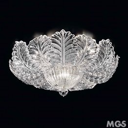 lampe de plafond dans graniglia ambre