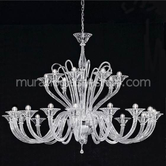 Chandelier Koons, Vingt-quatre feux cristal de lustre