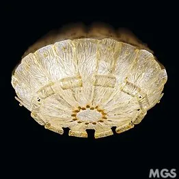 cristal plafonnier décoration 24k d'or