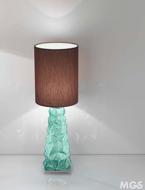 Léger Lampe de table, Lampe de table en couleur océan
