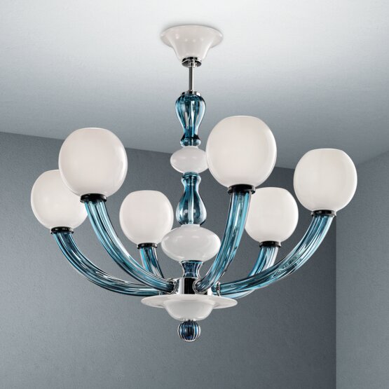 Lustre Gritti, Lustre Gritti blanc et gris