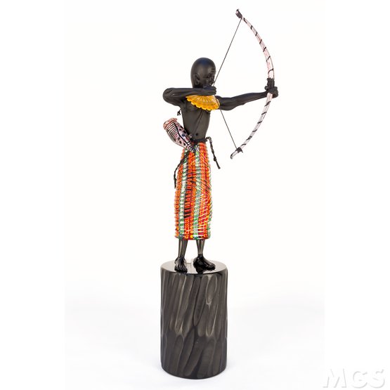 Masai, Masai avec arc