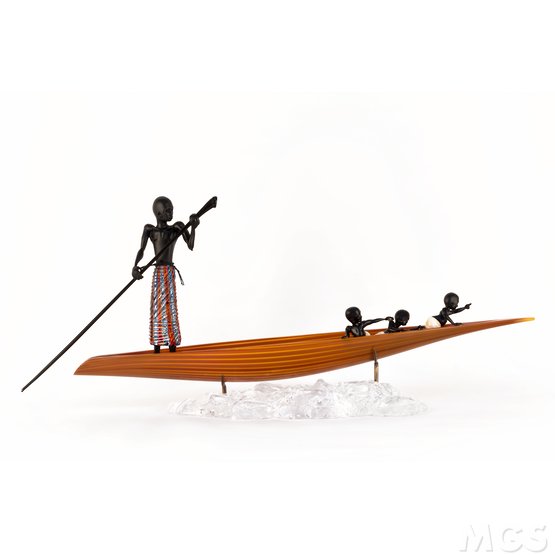 Masai, Masaï sur un bateau