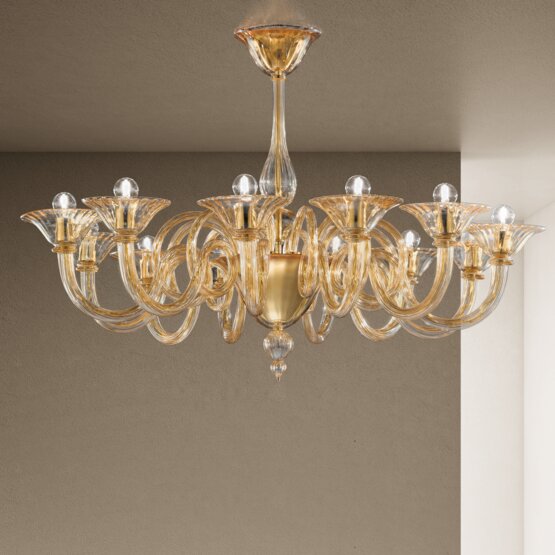Lustre Dolfin, Couleur vert océan