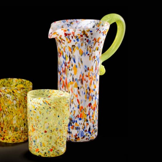 Carafe multicolore, Carafe à four multicolore