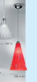 Suspension 1348 MUR Murrine Rouge
