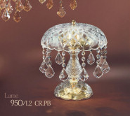 Type de lampe en cristal de Bohème