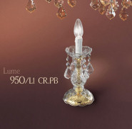 Type de lampe en cristal de Bohème