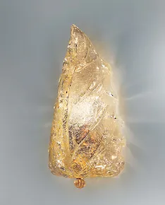 Applique avec graniglia ambre