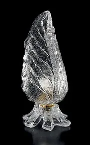 Lampe de table en cristal de rosée