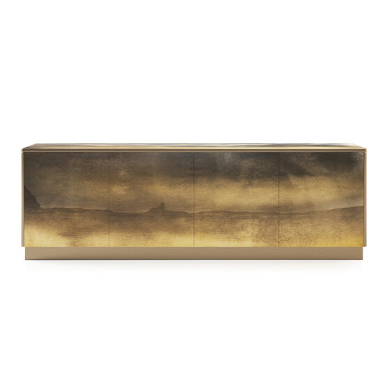 Buffet Peschici, Formes simples et arrondies