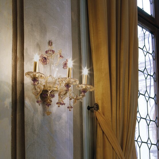 Applique Rezzonico, Applique Rezzonico en cristal