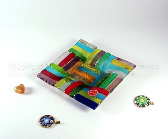 Planches en couleurs, Plaque de couleur 12x12cm