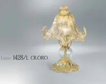 Lumière de décoration en cristal d'or