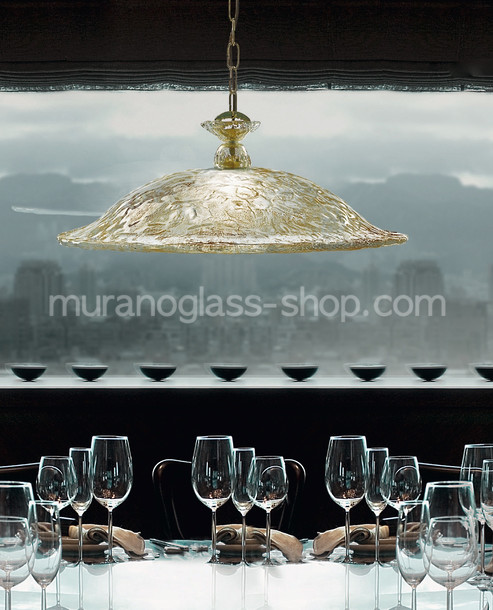 Suspension série Murano 1185, Suspension en cristal mat