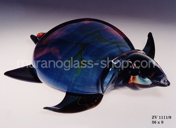 tortues, Tortue dans calcédoine bleue